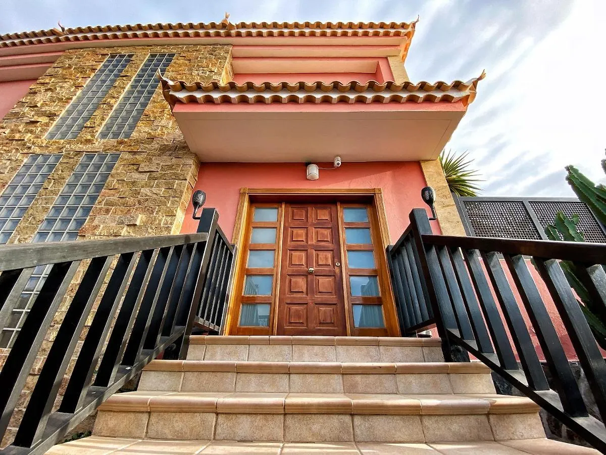 Luxury 5 Star Villa Violetta With Amazing Sea View, Jacuzzi And Heated Pool San Agustín Spanyolország