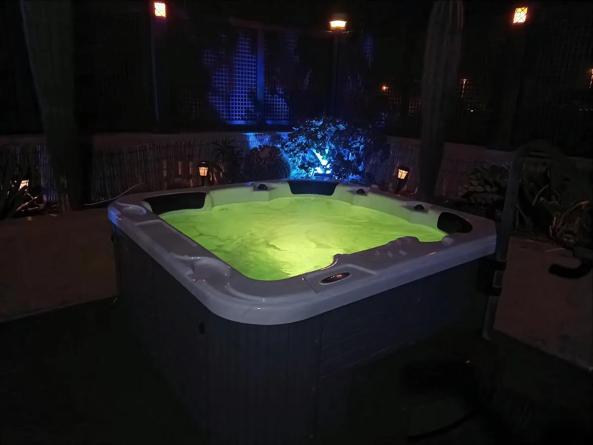 Luxury 5 Star Villa Violetta With Amazing Sea View, Jacuzzi And Heated Pool San Agustín